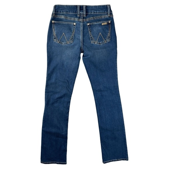 Wrangler Retro Mae Denim Mid Rise Bootcut Western Cowgirl Jeans Size 5/6 - Picture 3 of 8